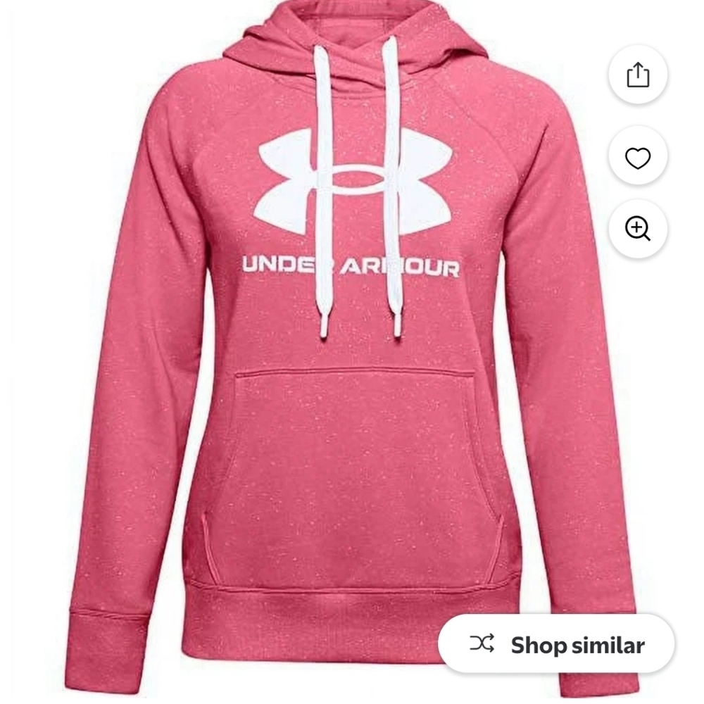 Under Armour Womens Rival Fleece Logo Hoodie